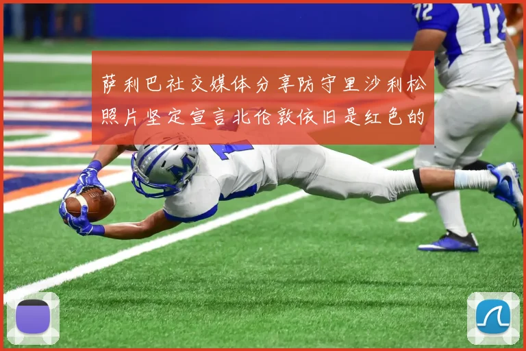 萨利巴社交媒体分享防守里沙利松照片坚定宣言北伦敦依旧是红色的
